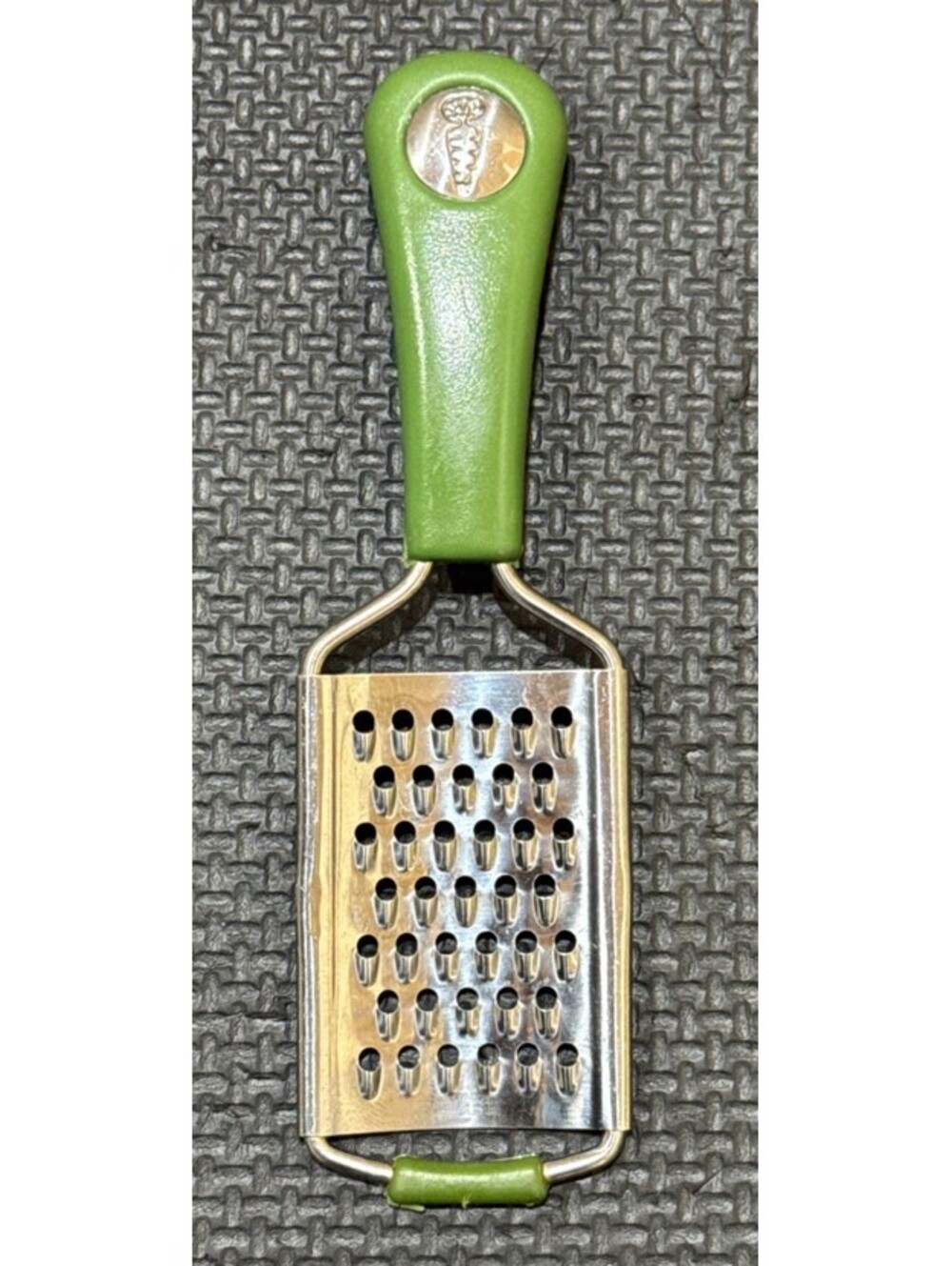 NORPRO Mini Grater Green Handle Spice Garlic Cheese | 6”